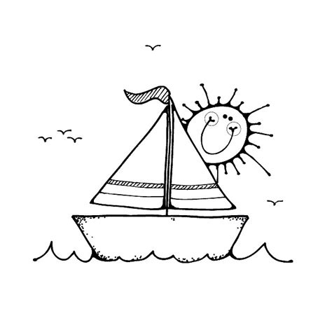 Free Printable Boat Coloring Pages For Kids - Best Coloring Pages For Kids