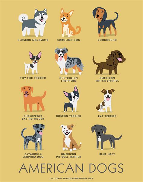 The Origins Of 200 Dog Breeds Explained In Adorable Posters