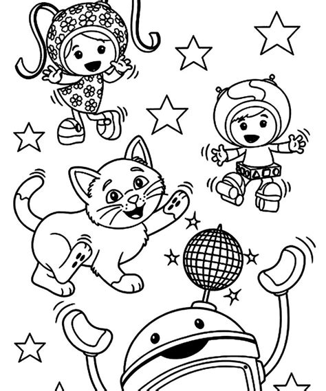 Hudtopics: Team Umizoomi Coloring Pages Printable