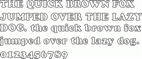 CooperBlackOutline-Regular free font download