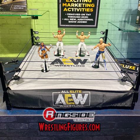 The AEW Action Figures debut.