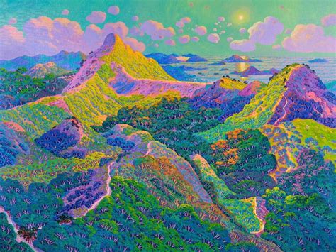 Memories Emerge in Stephen Wong Chun Hei's Paintings as Vivid Saturated ...