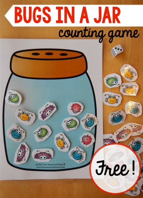 This bug math game is a fun spring counting activity. Great for a ...