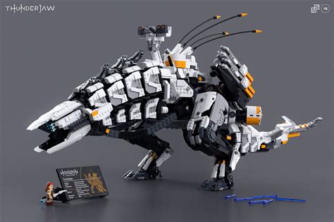 Thunderjaw - Horizon Zero Dawn | Lego, Lego sculptures, Lego art