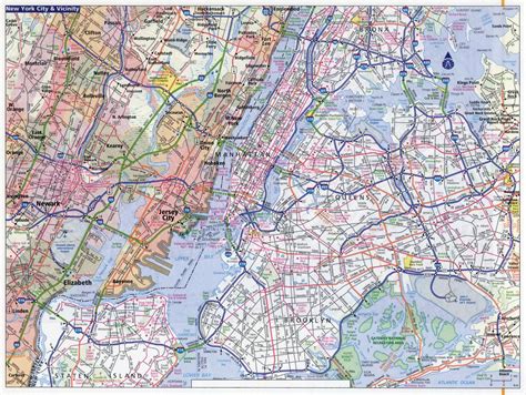 New york road map | City layouts | Pinterest