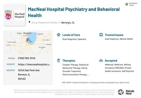 MacNeal Hospital Psychiatry and Behavioral Health • Berwyn, IL