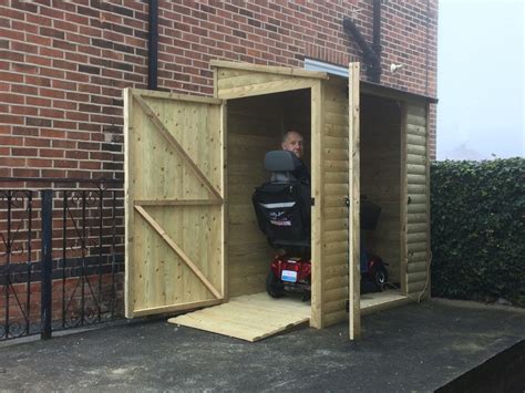 Belvoir Barns Limited - MOBILITY SCOOTER STORAGE SHED