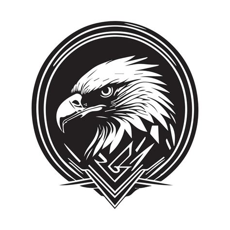 This is a Eagle Logo Vector, Eagle Vector Silhouette, Eagle Vector ...