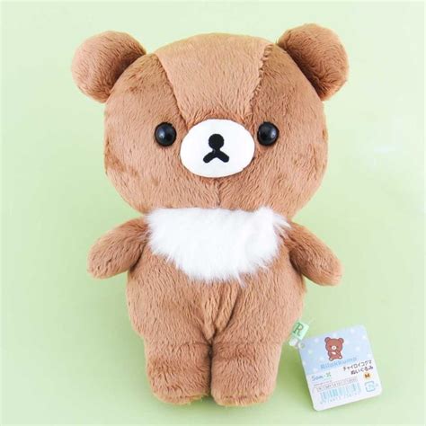 Rilakkuma Plushie - Chairoikoguma / Medium | Rilakkuma plushie, Kawaii ...