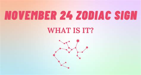 November 24 Zodiac Sign Explained | So Syncd