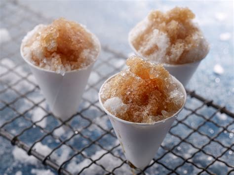 Maple Snow Cone : A winter version of a refreshing summer favorite ...