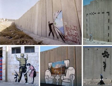 Gaza Strip Graffiti: Artist Banksy Tunnels Back Into Palestine | Urbanist