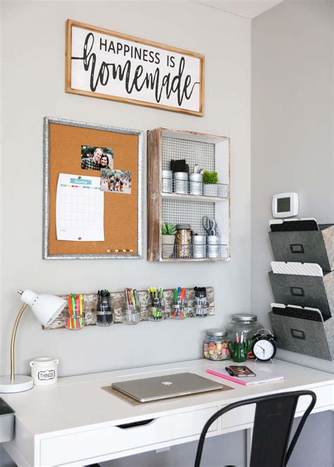 15 Functional DIY Home Office Organization Ideas To Keep Clutter Away