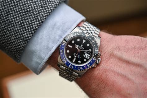 Rolex GMT-Master II Pepsi- 40 Mm Oystersteel Jubilee Black Dial ...