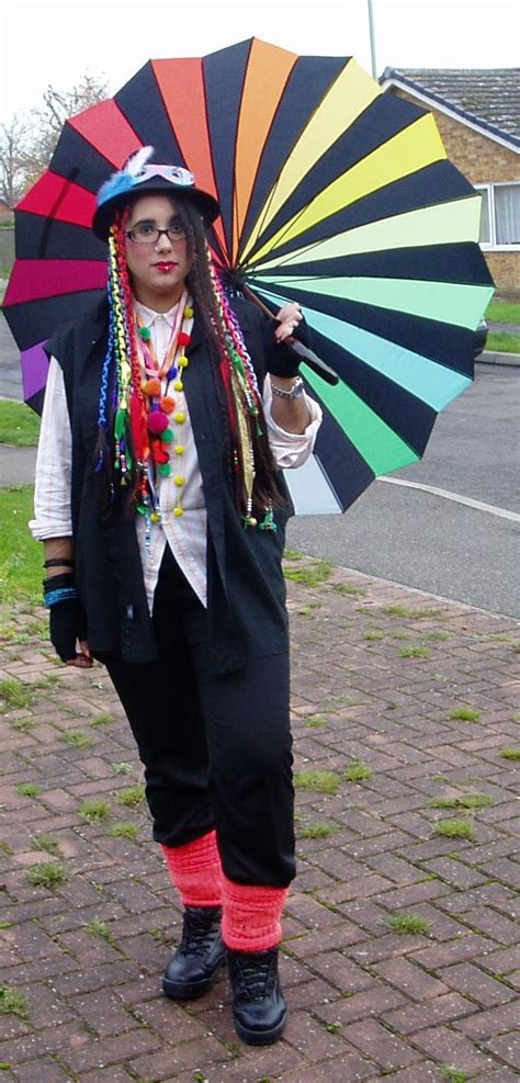 Boy George with umbrella Boy George, Umbrella, Academic Dress, Cosplay ...