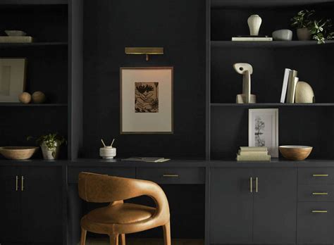 Behr names 'Cracked Pepper,' a soft black, as its top color for 2024