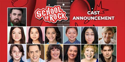 Cast Announced for SCHOOL OF ROCK at Paramount Theatre