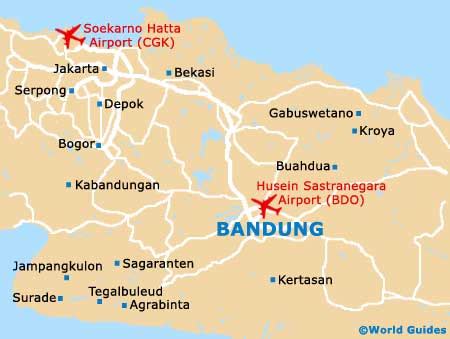 Bandung Maps and Orientation: Bandung, West Java, Indonesia