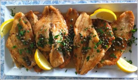 Sand dabs and capers. Le Petite Cafe in Santa Monica, CA makes the BEST ...