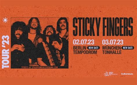 STICKY FINGERS - Europe Tour 2023 am 02. Juli 2023 live im Tempodrom Berlin