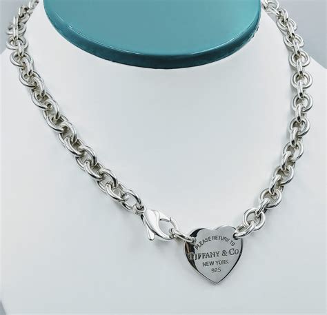 Tiffany & Co. - Please Return To Tiffany & Co 925 Sterling Silver Heart ...