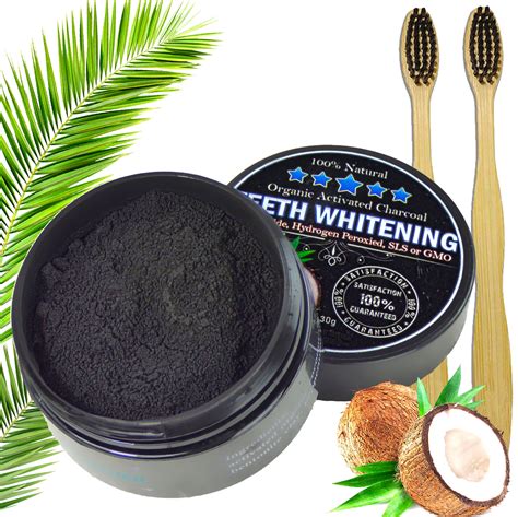 Charcoal Teeth Whitening Powder, Natural Activated Charcoal Coconut ...