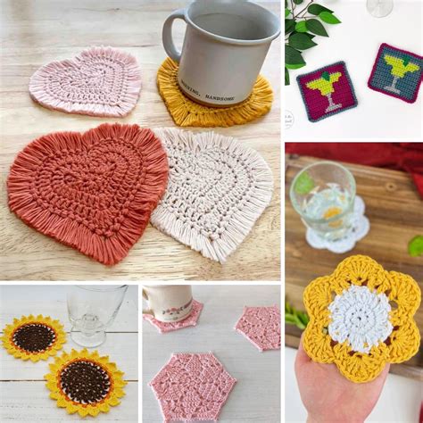 35 Free Crochet Coaster Patterns for You to Try - My Crochet Space