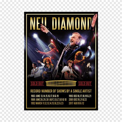 50 Year Anniversary World Tour Concert tour Neil Diamond 50, 50th ...