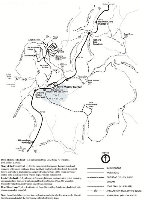 shenandoah-big-meadows-trail-map.gif 1,178×1,665 pixels | Skyline drive ...