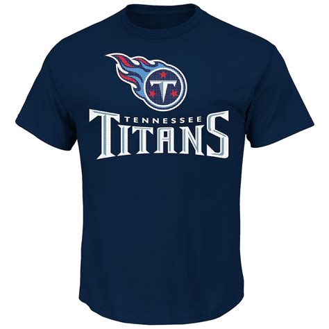 Men's Tennessee Titans Majestic Navy Big & Tall Critcal Victory II T-Shirt