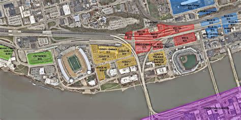 Pnc Park Parking Lot Map