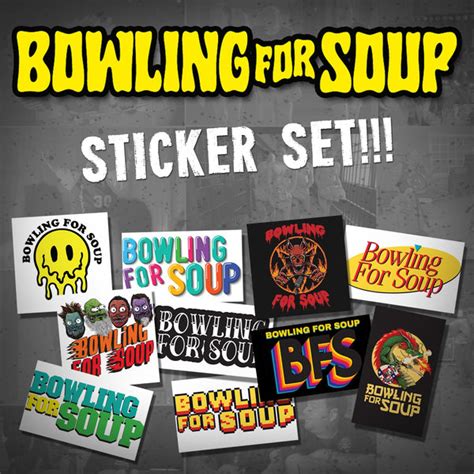 Bowling For Soup - Sticker Pack - Bandwear