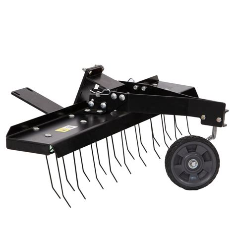 Brinly-Hardy 38-inch Front Mount Dethatcher for RYOBI Electric Riding ...