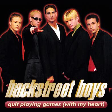 ROMANTIC MOMENTS SONGS: BACKSTREET BOYS - QUIT PLAYING GAMES (WITH MY ...