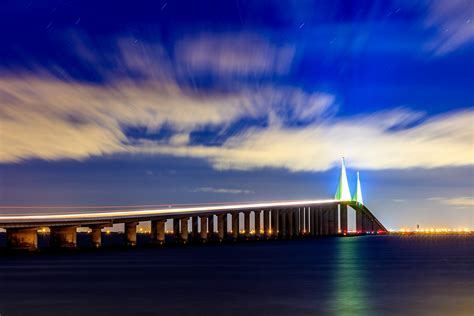 The Skyway Bridge at Night | Commercial Photographer in Jacksonville ...