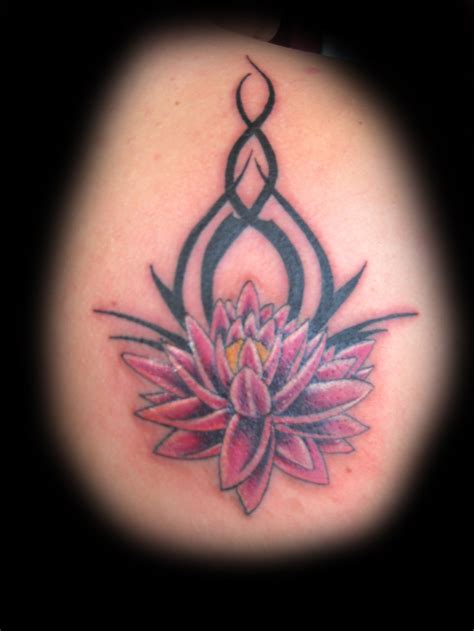 Lotus Tribal Tattoos