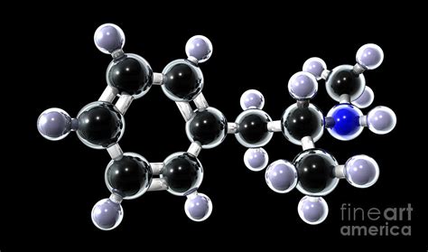 Methamphetamine Drug Molecule Photograph by Animate4.com/science Photo ...