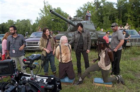 The Walking Dead's best behind-the-scenes photos