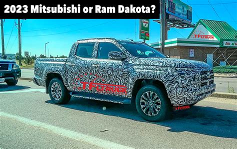 Spied: Is this a New 2023 Mitsubishi L200 Prototype or a Possible Ram ...