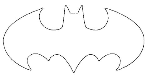 Batman Stencil Printable - Printable Word Searches