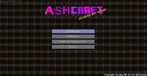 ASHCRAFT! Minecraft Texture Pack