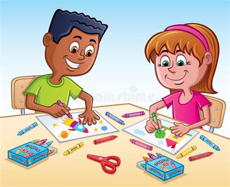 Child Coloring Clipart