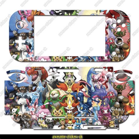 Nintendo Switch LITE skins 227 - POKEMON - Awesome Stickers UK