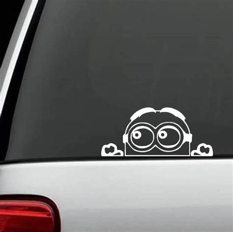 Despicable Me Minion Peeking Window Decal Only $2.49 + FREE Shipping ...