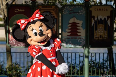 Minnie Mouse Meet and Greet Moves to New World Showcase Location in EPCOT