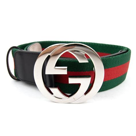 Gucci Green Red Web Double G Belt | lupon.gov.ph