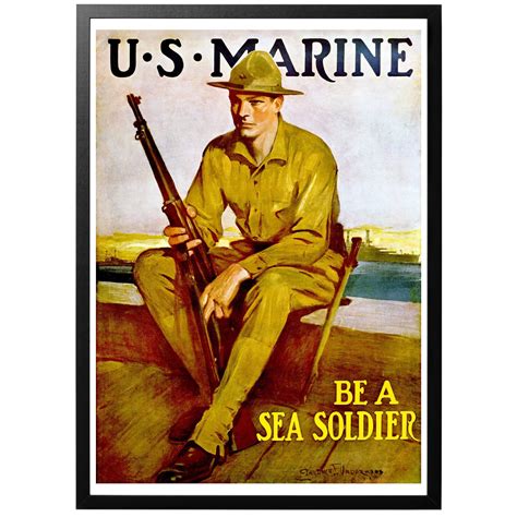 US Marine Poster | World War Era