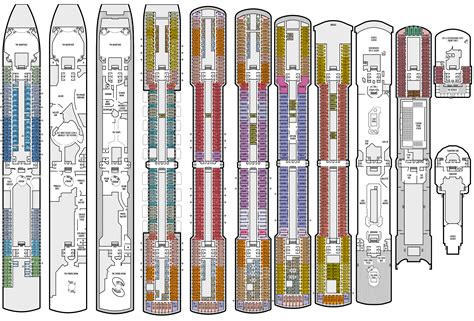 Nieuw Amsterdam Deck Plans | CruiseInd