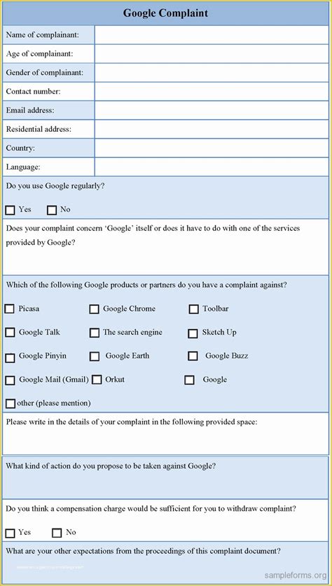 Google forms Free Templates Of Google forms Templates ...