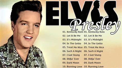 Elvis Presley Greatest Hits Collection - Top Hits Of Elvis Presley ...